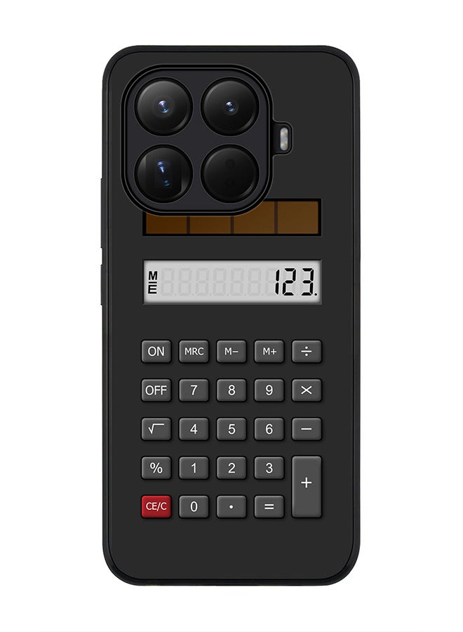 For Xiaomi 15T Pro Case,Slim fit Camera Protection, Shockproof Thin Phone cover  - Calc (Black)